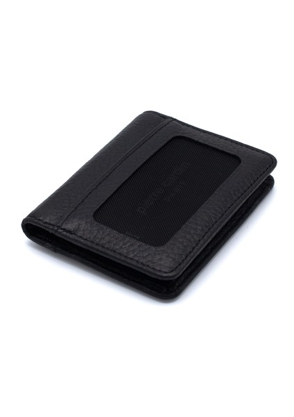 Siyah Unisex Deri Kartlık 1252S3L