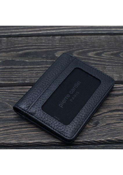 Siyah Unisex Deri Kartlık 1252S3L