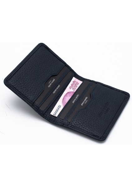 Lacivert Unisex Deri Kartlık 1252L1N modelleri