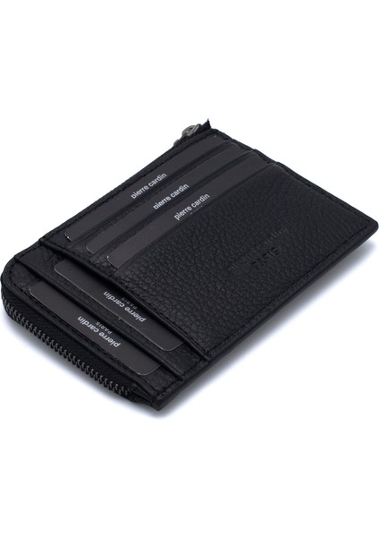 Siyah Unisex Deri Kartlık 1750F2V