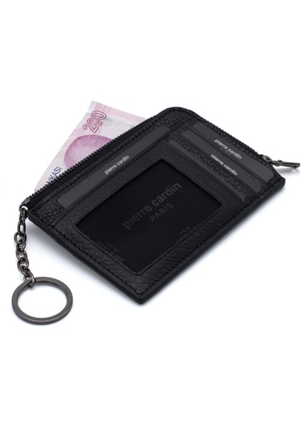 Siyah Unisex Deri Kartlık 1750F2V fiyatları