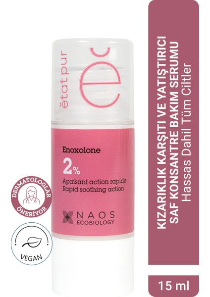 Enoxolone Pure Active Konsantre Bakım Ürünü 15 ml
