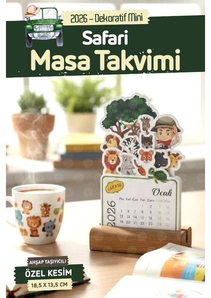 2026 Ahşap Ayaklı Özel Tasarım Takvim, 2026 Takvim Özel Masaüstü Takvim Yılbaşı HEDIYESI-T1528- indirimleri