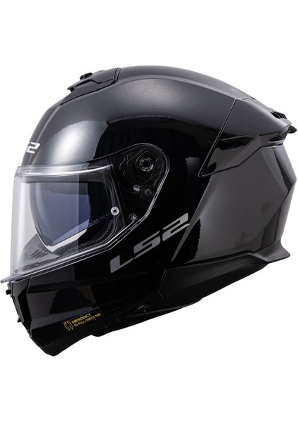 Stream 2 Parlak Siyah Full Face Motosiklet Kaskı modelleri