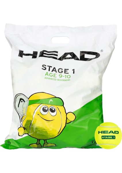 Stage 1 Polybag 72 Li Çocuk Tenis Topu