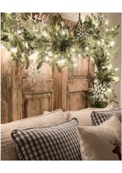 Sarı 5m Peri Günışığı 50 LED Pilli Ağaç Dekorasyon Işıklandırma Seti fiyatları