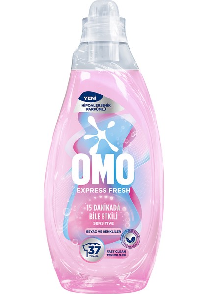 Express Fresh Sensitive Beyaz ve Renkliler Sıvı Çamaşır Deterjanı 1480ML X1 fiyatları