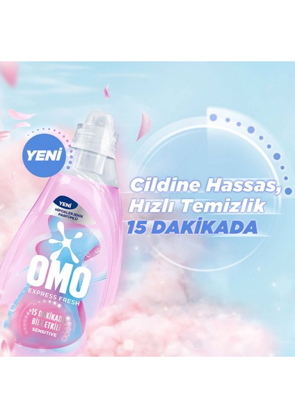 Express Fresh Sensitive Beyaz ve Renkliler Sıvı Çamaşır Deterjanı 1480ML X1 modelleri