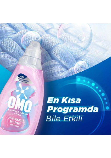Express Fresh Sensitive Beyaz ve Renkliler Sıvı Çamaşır Deterjanı 1480ML X1 indirimleri