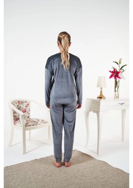 Estiva 25383 Uzun Kol Kadife Pijama Takımı fiyatları