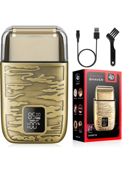 Erkekler Için Şarjlı Tıraş Makinesi, Saç Kesimi ve Tıraş Için Alternatif Hareketli Elektrikli Çift Bıçaklı Tıraş Makinesi. (Yurt Dışından) fiyatları