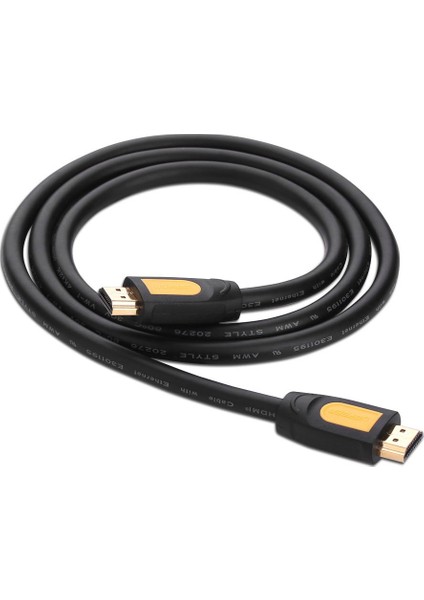 4K HDMI Kablo, 1 m, Siyah, 10115 fiyatları