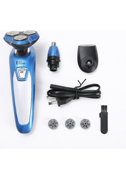 3'ü 1 Arada Şarj Edilebilir Sakal Tıraş Makinesi, Yıkanabilir Elektrikli Tıraş Makinesi, Burun Kılı Düzeltici (Yurt Dışından) fiyatları