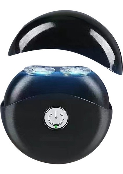 Erkekler Için USB Şarj Edilebilir Mini Elektrikli Tıraş Makinesi, Taşınabilir Küçük Uçan Daire Kafa Tıraş Makinesi (Yurt Dışından)