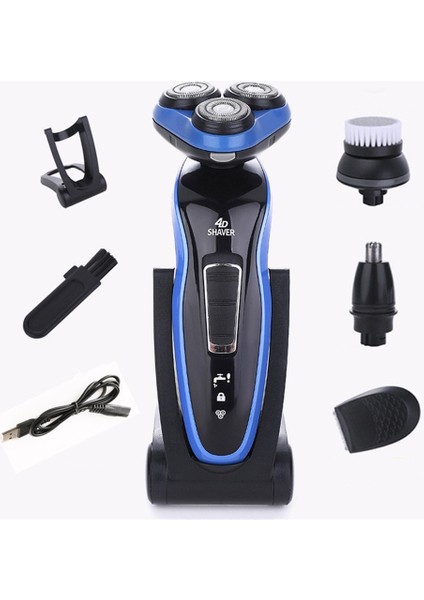 110V-220V USB Erkek Çift Halka Başlıklı Tıraş Makinesi, Elektrikli Scooter, Üç Bıçaklı Başlık (Yurt Dışından) fiyatları