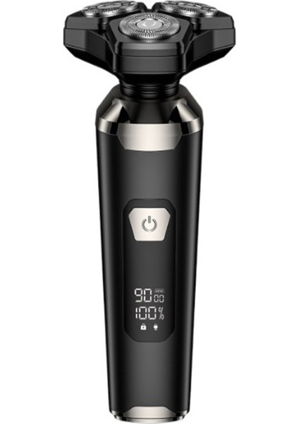 Erkekler Için Manyetik Yüzen 3 Bıçaklı Elektrikli Tıraş Makinesi, Tamamen Yıkanabilir, USB Hızlı Şarj. (Yurt Dışından)