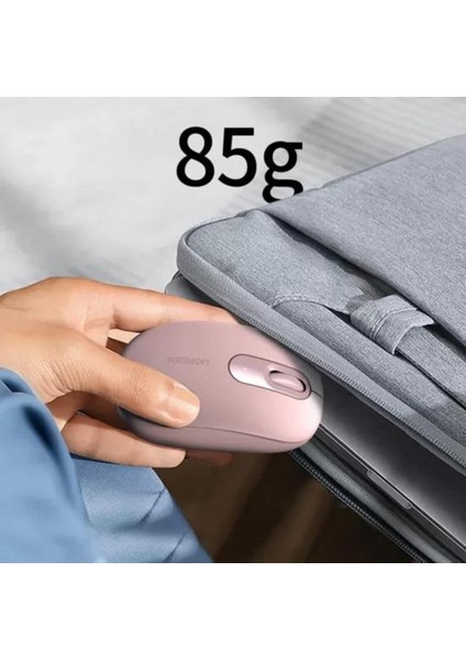 2400DPI 2.4Ghz Wireless Kablosuz Sessiz Mouse Pembe, 90686