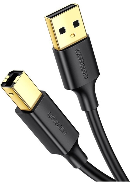 USB-A - USB-B Yazıcı Tarayıcı Kablosu 1 Metre, Siyah, 20846