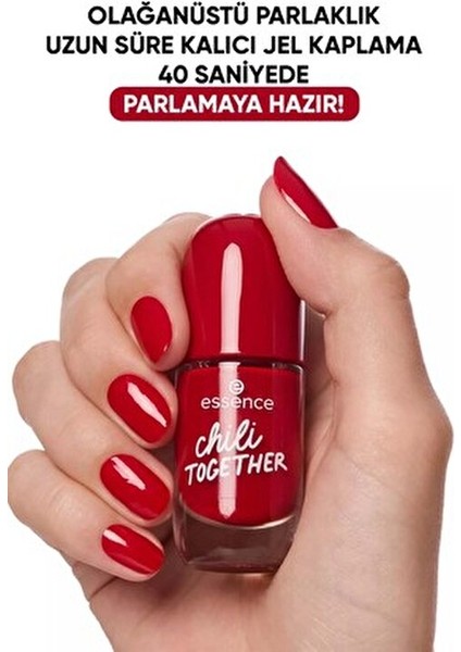 Nail Chili Together Oje 16 Parlak Kırmızı Renkli 16 ml Özel Formül indirimleri