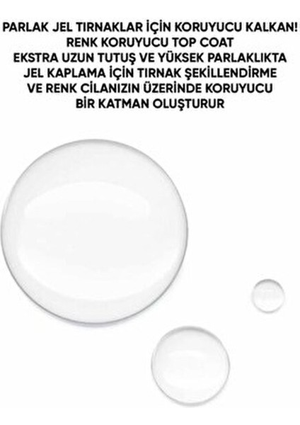 Colour Shield Top Coat Tırnak Cila Parlaklık ve Hızlı Kuruma Özelliği modelleri