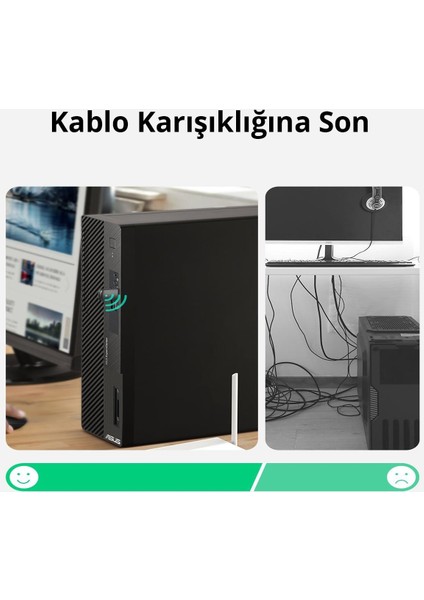 AC650 2.4 ve 5GHz Dual Band USB WiFi Ağ Adaptörü, 20204 modelleri