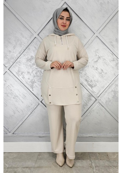 Kadın Çıt Çıt Detaylı Tesettür Takım modelleri