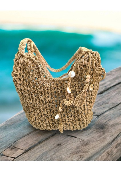 Hasır Çanta Orta Boy - Model 202505 modelleri