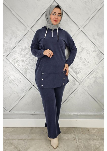 Kadın Çıt Çıt Detaylı Tesettür Takım fiyatları