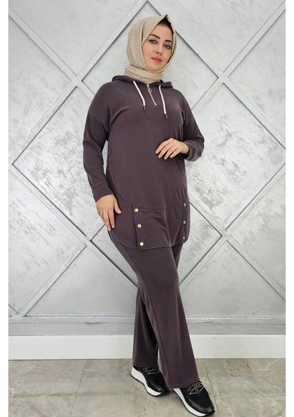 Kadın Çıt Çıt Detaylı Tesettür Takım fiyatları