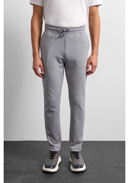 Gri Regular Fit Düz Paça Jogger Pantolon fırsatları