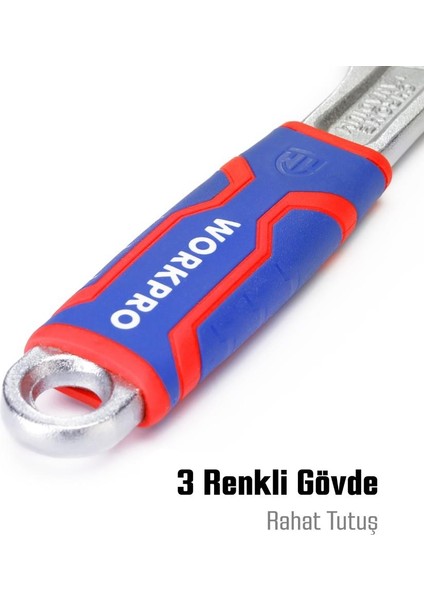 WP272011 200MM Cr-V Profesyonel Kurbağacık Anahtar modelleri