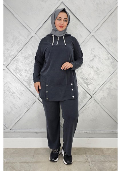 Kadın Çıt Çıt Detaylı Tesettür Takım modelleri