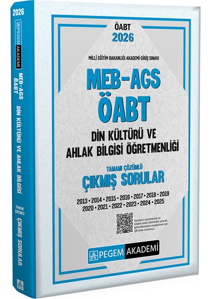 2026 MEB AGS ÖABT Din Kültürü ve Ahlak Bilgisi Tamamı Çözümlü Çık