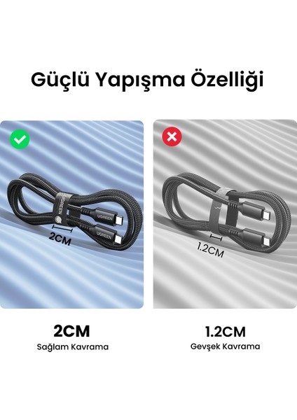 Kablo Düzenleyici Cırt Band 2 Metre, 40354 indirimleri