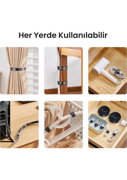 Kablo Düzenleyici Cırt Band 2 Metre, 40354