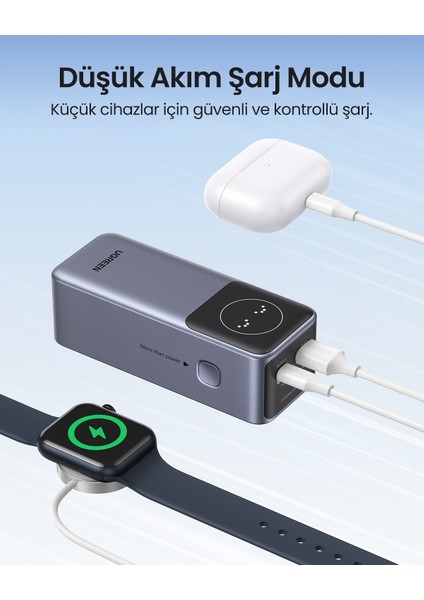 Nexode Pro 12.000 Mah 100W Hızlı Şarj Powerbank, 1xusb-C, 1xusb-A, 35526B