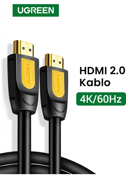 4K HDMI Kablo, 1.5 Metre, Siyah, 10128 fiyatları
