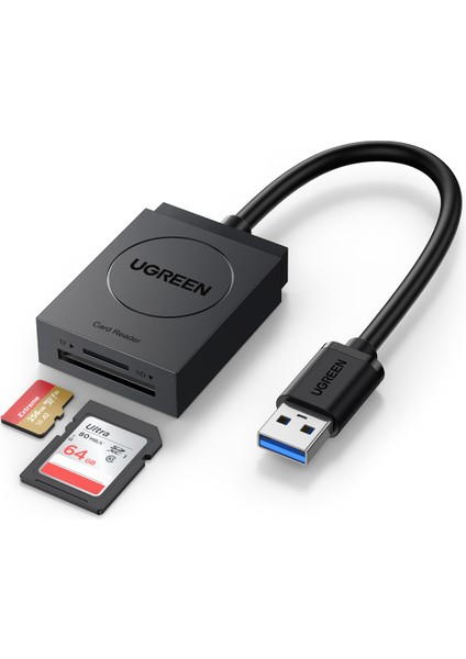 2-in-1 USB 3.0 SD/TF Kart Okuyucu, 20250
