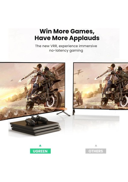 8K 60Hz Ultra HD HDMI 2.1 Görüntü Aktarma Kablosu, 1,5 Metre, 80402 fırsatları