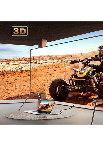 Örgülü 4K 18 Gb/s HDMI 2.0 Kablo Siyah, 1 Metre, 40408 modelleri