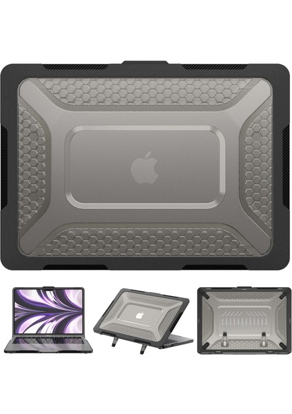 MacBook Air 13 (2022) (M2 A2681) Koruyucu Kılıf Çizilmez Dizüstü Bilgisayar Sert Pc Kılıfı ve Ayaklık (Yurt Dışından) fiyatları