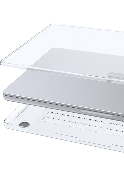 MacBook Pro 16 (2024) (2023) (2021) Dizüstü Bilgisayar Plastik Kılıfı Ön ve Arka Şeffaf Koruyucu Dizüstü Bilgisayar Kılıfı (Yurt Dışından) indirimleri