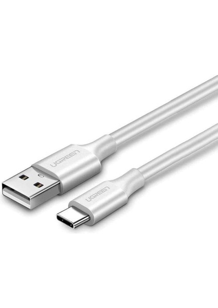 USB-C - USB-A 3A QC Hızlı Şarj Kablosu, 2 m, Beyaz, 60123 indirimleri