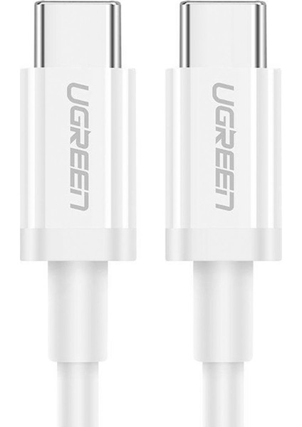 USB-C 60W 3A QC PD Hızlı Şarj Kablosu, 1 m, Beyaz, 60520 fiyatları