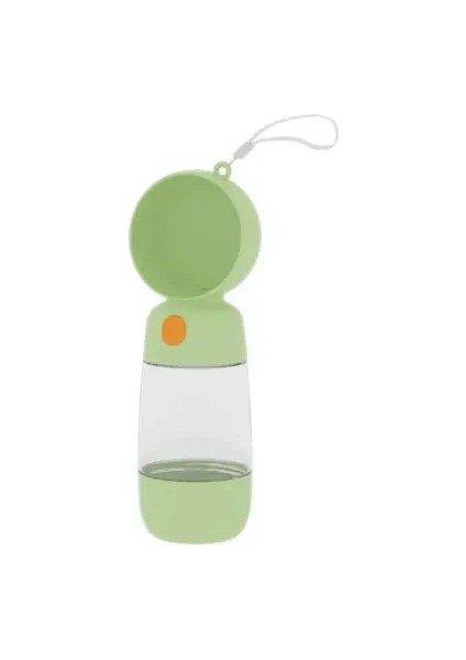 Taşınabilir Evcil Hayvan Mama Hazneli Su Matarası