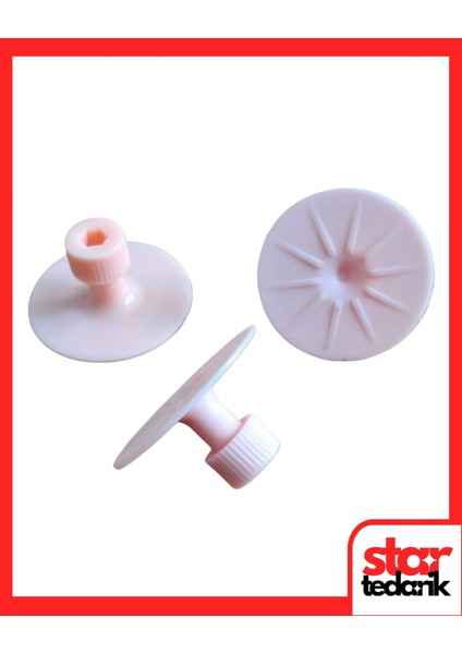 Pdr Boyasız Göçük Düzeltme Plastiği Yuvarlak Düz 35Mm 10 Adet