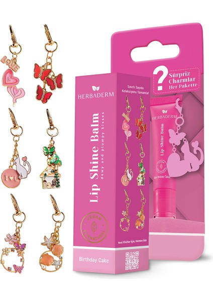 Parlatıcı, Dolgunlaştırıcı, Onarıcı Vegan Dudak Balmı, Birthday Cake Aromalı 10 ml fiyatları