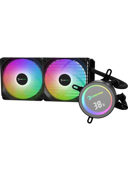 Skadi Infinity 240 Argb 240MM Cpu Sıvı Soğutma Am5 ve LGA1700 Uyumlu