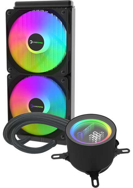 Skadi Infinity 240 Argb 240MM Cpu Sıvı Soğutma Am5 ve LGA1700 Uyumlu indirimleri