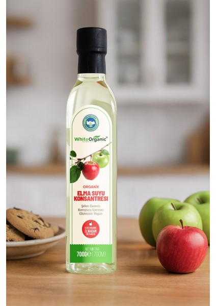 Organik Elma Suyu Konsantresi 700 gr